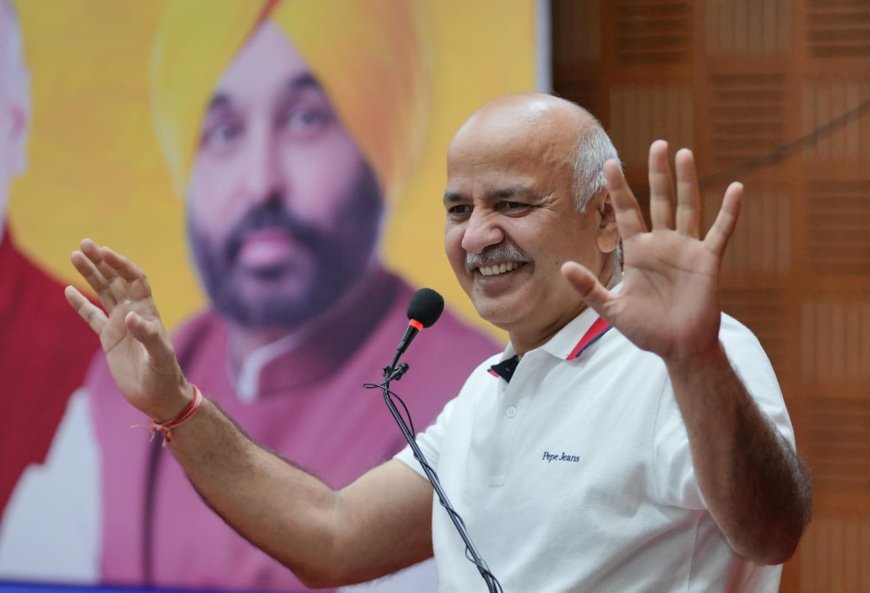 युवा बदलाव के वाहक हैं : आप पंजाब प्रभारी मनीष सिसोदिया