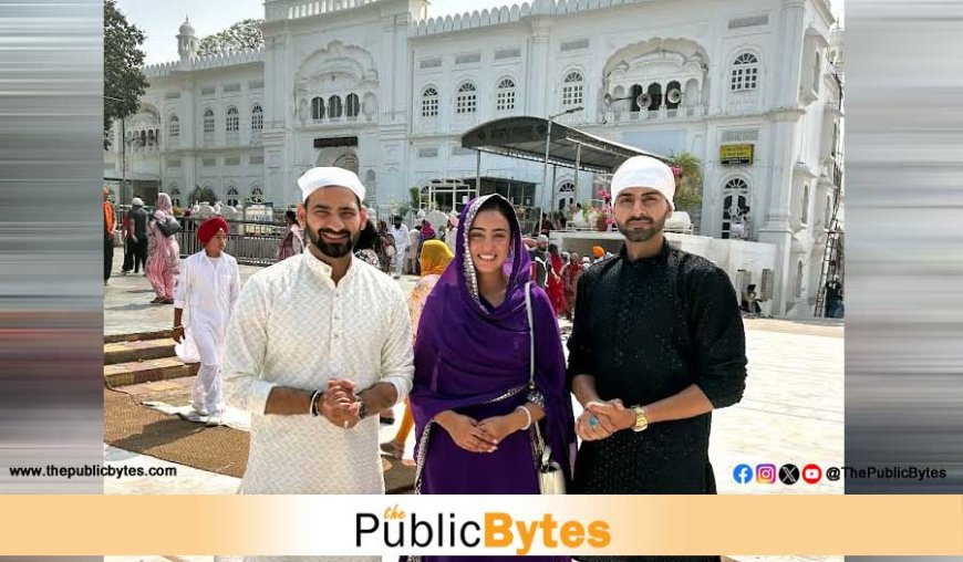 वैसाखी के मौके पर श्री आनंदपुर साहिब में नतमस्तक हुए ज़ी पंजाबी सितारे