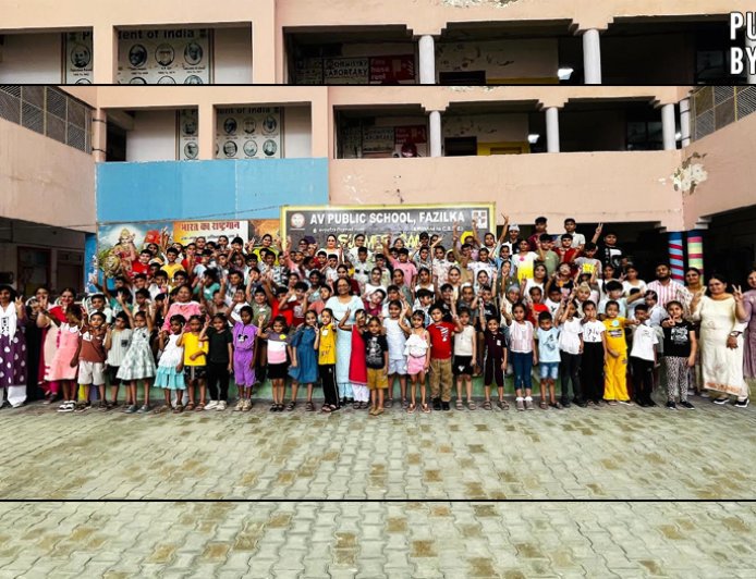 ए. वी. पी. एस.  में  ग्रीष्मकालीन शिविर (अनलाॅक योर पोटेंशल) के दूसरे  दिन  किया गया विभिन्न  गतिविधियों का आयोजन