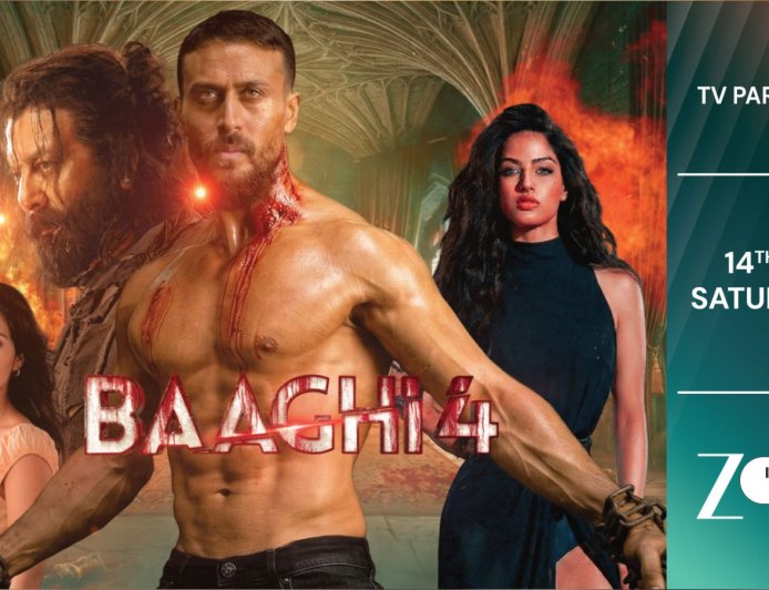 14 मार्च को ज़ी सिनेमा पर ‘बागी 4’ के साथ सजेगी ब्लॉकबस्टर एंटरटेनमेंट की शानदार रात